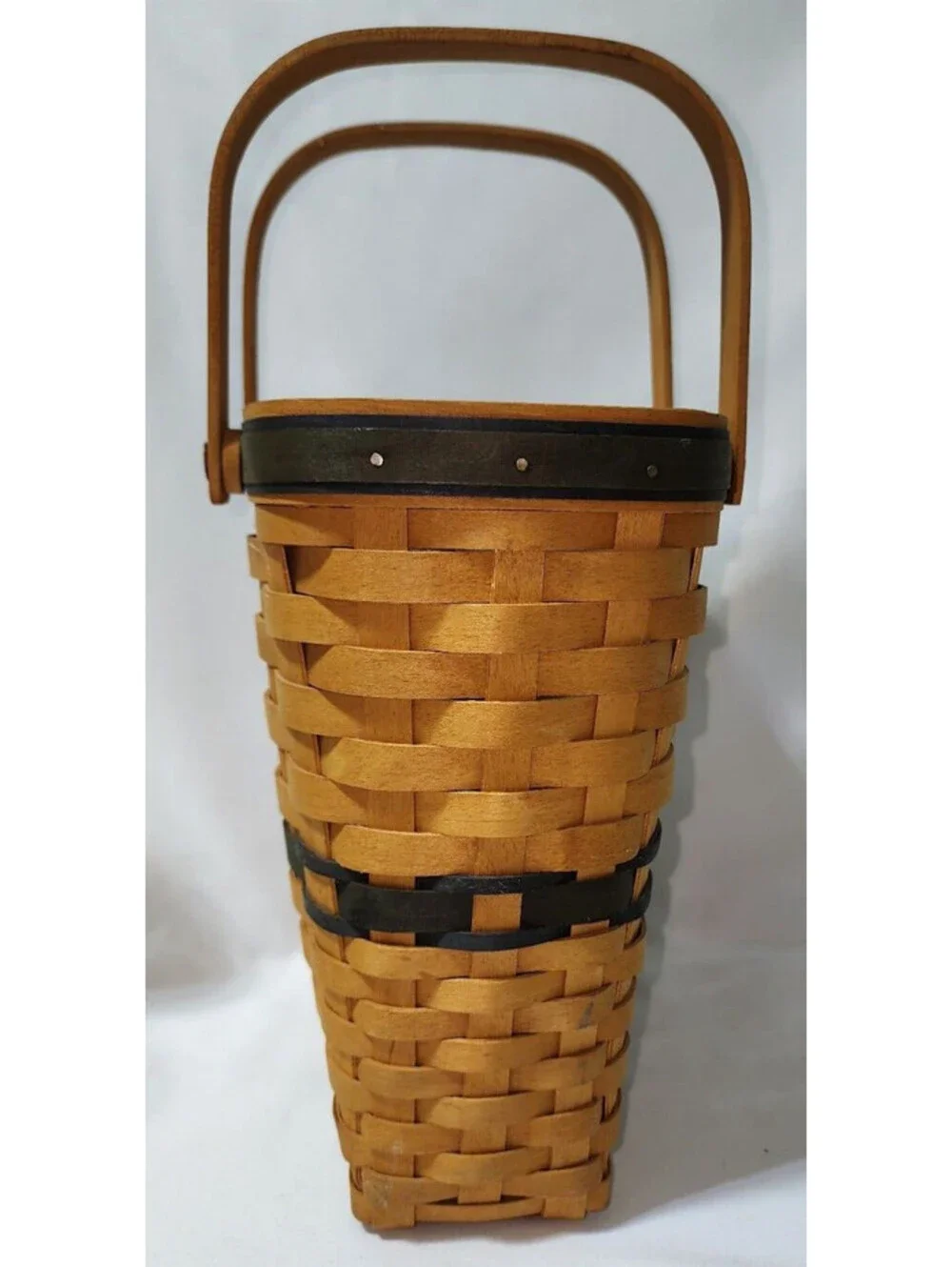 Longaberger Collectors Club Charter Membership Basket with Handles 1999